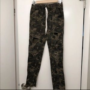 Camo joggers